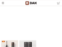 Tablet Screenshot of dak.com
