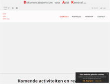 Tablet Screenshot of dak.be